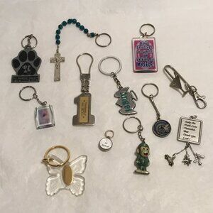 Very nice & colorful collection of keychains